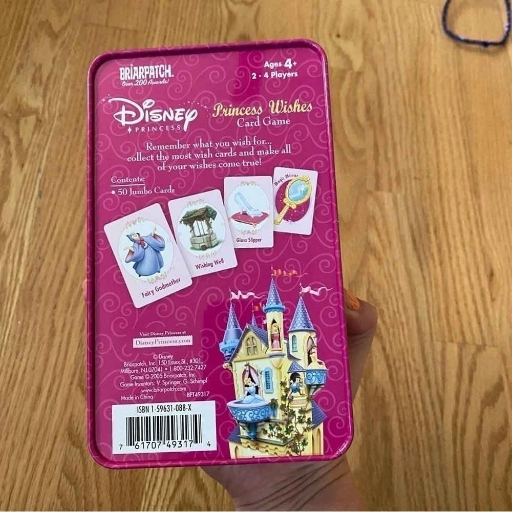Disney Princess Wishes Card Game Snow White Aurora Sleeping Beauty Cinderella